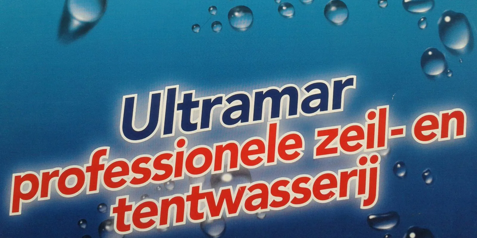 Professionele zeil- en tentwasserij